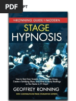 Download Modern Stage Hypnosis Guide  by Geoff Ronning SN12686029 doc pdf