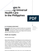 Challenges in Attaining Universal Health Care in The Philippines