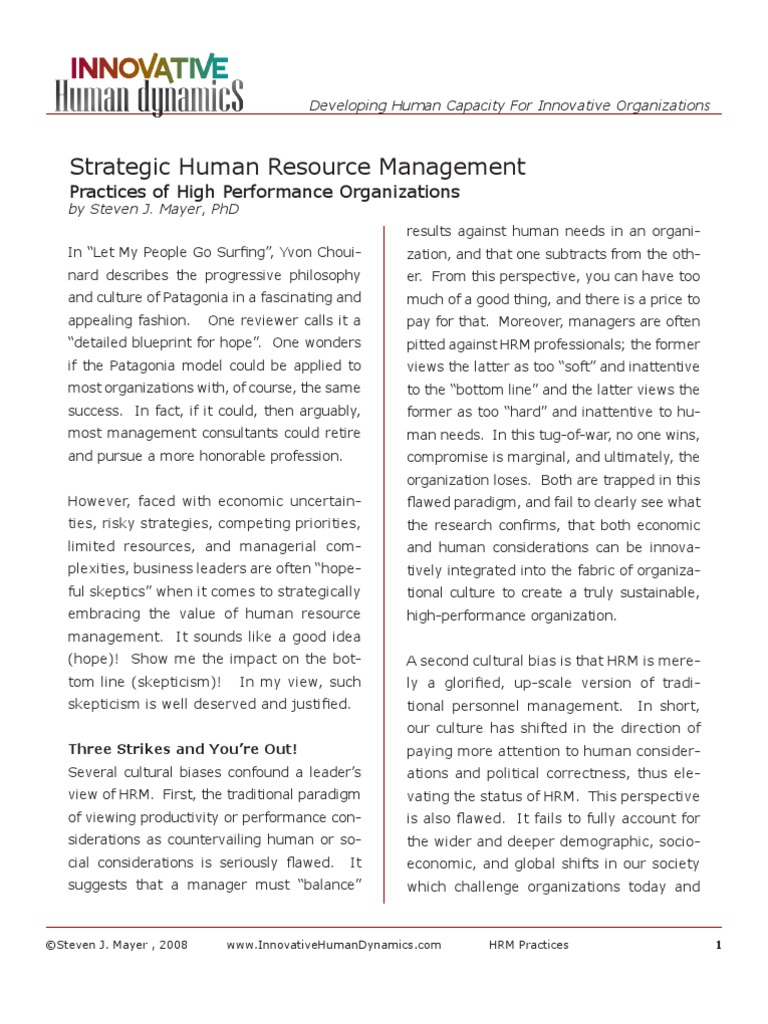 Strategic | PDF