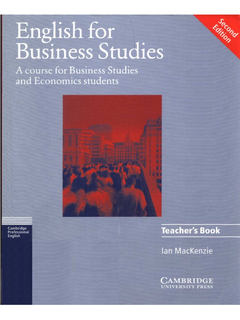 0405.English for Business Studies Teacher's Book. a Course