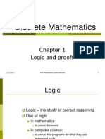 Discrete Mathematics: Logic and Proofs