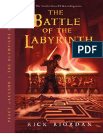  Percy Jackson and the Olympians Book 4 the Battle of the Labyrinth