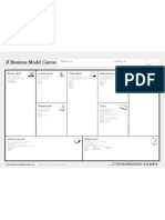 Business Model Canvas Poster Ita