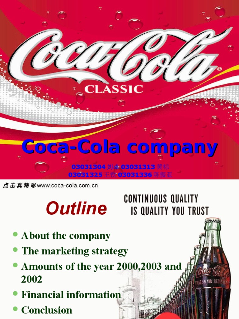 Coca-Cola's Marketing Strategies Explained | PDF | The Coca Cola ...