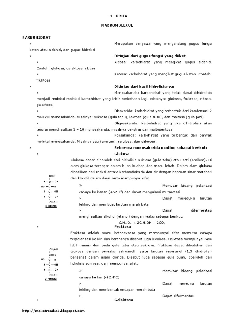 Makalah Makromolekul