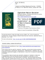 FOW Limits of Dialectical Presentation PDF