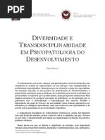 DIVERSIDADE E TRANSDISCIPLINARIDADE EM PSICOPATOLOGIA DO DESENVOLVIMENTO
