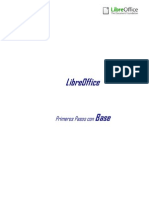 Primeros pasos con Base (LibreOffice)