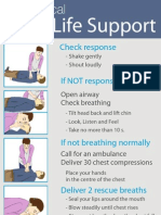 Basic Life Support Poster