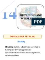 Retailing and Wholesaling: Hapter