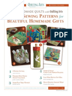 Quilting Arts Six Sewing Patterns
