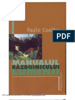 Paulo Coelho - Manualul Razboinicului Luminii