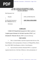 Elite Dogstands v. For The Earth - Complaint