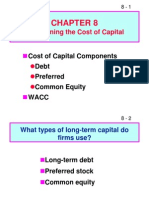 Determining the Cost of Capital