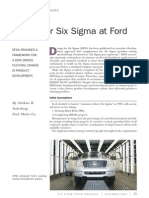 Six sigma in ford