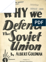 Why We Defend The Soviet Union