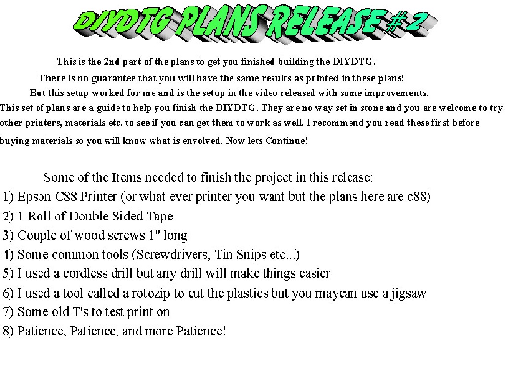 DIY DTG C88 Printer | PDF | Style | Clothing