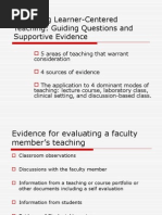 Download Evaluating Learner-Centered Teaching 2007 by Terry Doyle SN12695153 doc pdf
