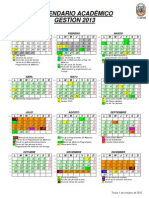 CALENDARIO 2013