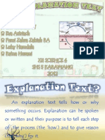 Explanation Text