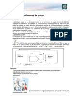 Principales fenómenos grupales