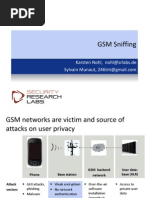 GSM Sniffing