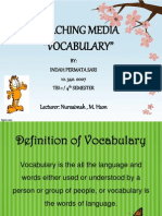 Vocabulary