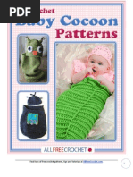 Download 11 Baby Crochet Cocoon Patterns by Terryanne du Toit SN126988414 doc pdf