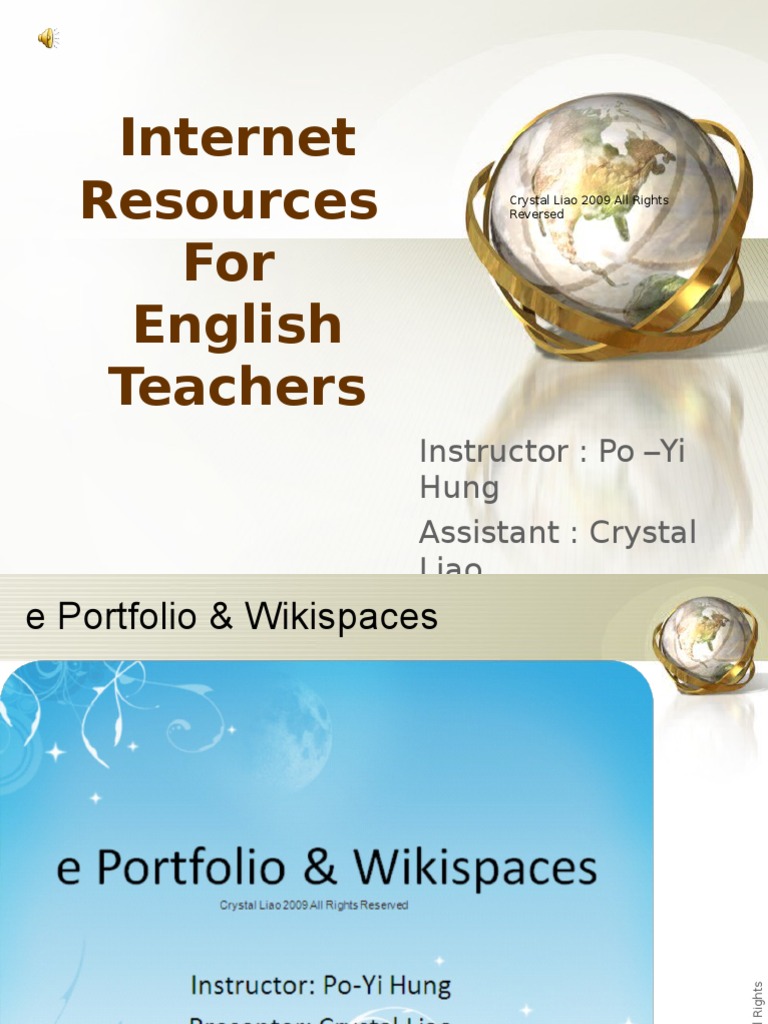 English Teaching Resources Online | PDF
