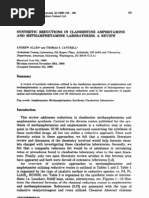 Synthetic - Reductions.in - Clandestine.amphetamine - And.methamphetamine - Laboratories. A.review - Forensic.sci - Intl.42.183 199.1989