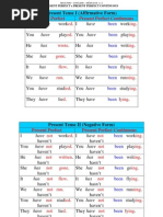 Present Perfect X Present Perfect Continuous