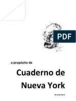 Analisis Cuaderno de Nueva York de José Hierro