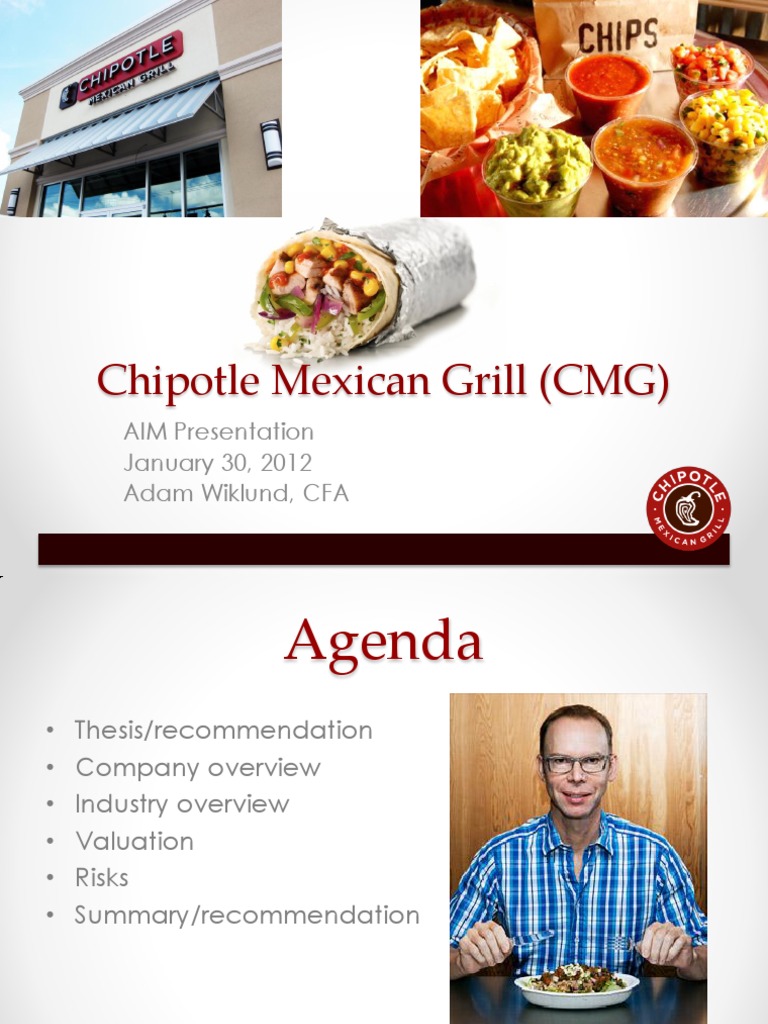 Chipotle Mexican Grill (CMG) AIM Presentation January 30, 2012 Adam