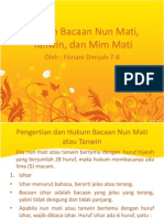 30644928 Hukum Bacaan Nun Mati Tanwin Dan Mim Mati