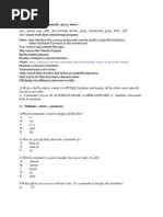 SSH, Telnet, SCP, SFTP, FTP, Ifconfig, Whois, Ping, Traceroute, Grep, Find, Diff SSH