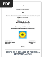 Coca Cola ( Consumer Buying Behaviour) (2)