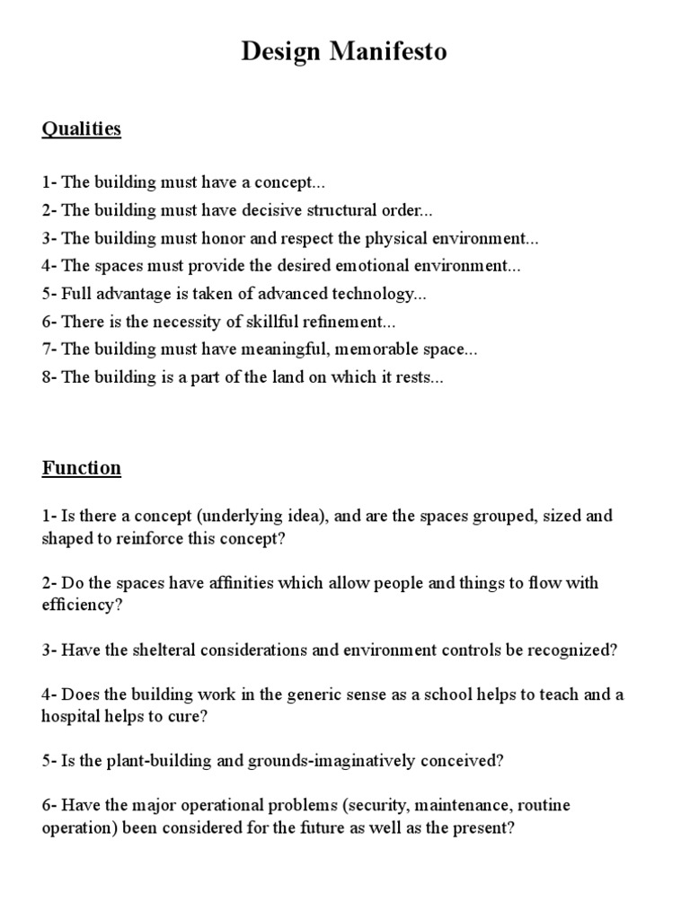 Building Design Principles and Values | PDF | Art | Computers