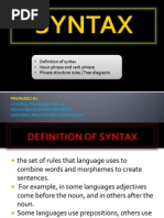 Syntax