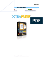 Xtrapaster™: English Version Versão em Português