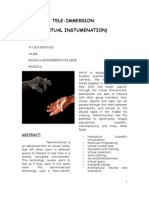 Tele-Immersion (Virtual Instumenation) : P.V.H.N.Srinivas 2/4 EIE Bapatla Engineering College Bapatla