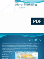 International Marketing: Africa