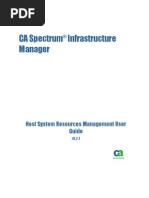 Spectrum Host System Resources User ENU