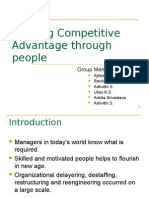 Building Competitive Advantage Through People