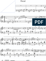 Percal Piano Sheet PDF