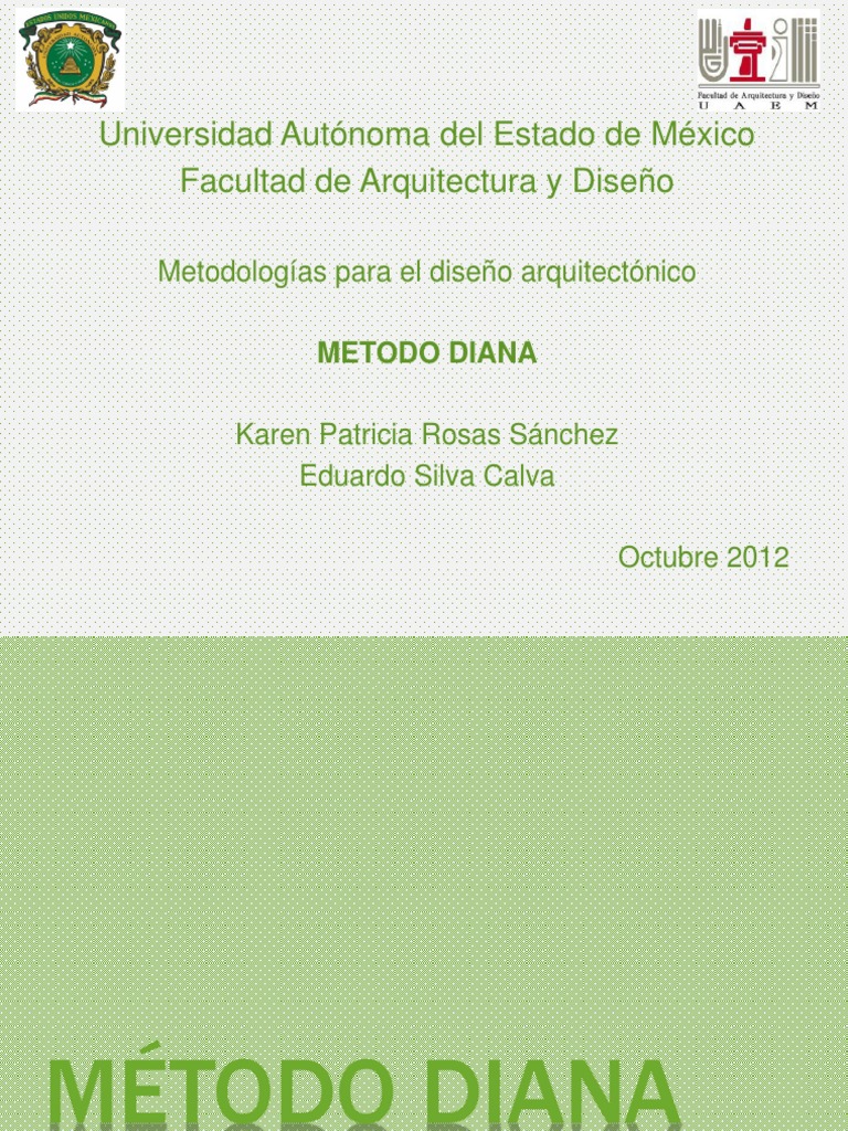 Método Diana | PDF | Diseño | Epistemología