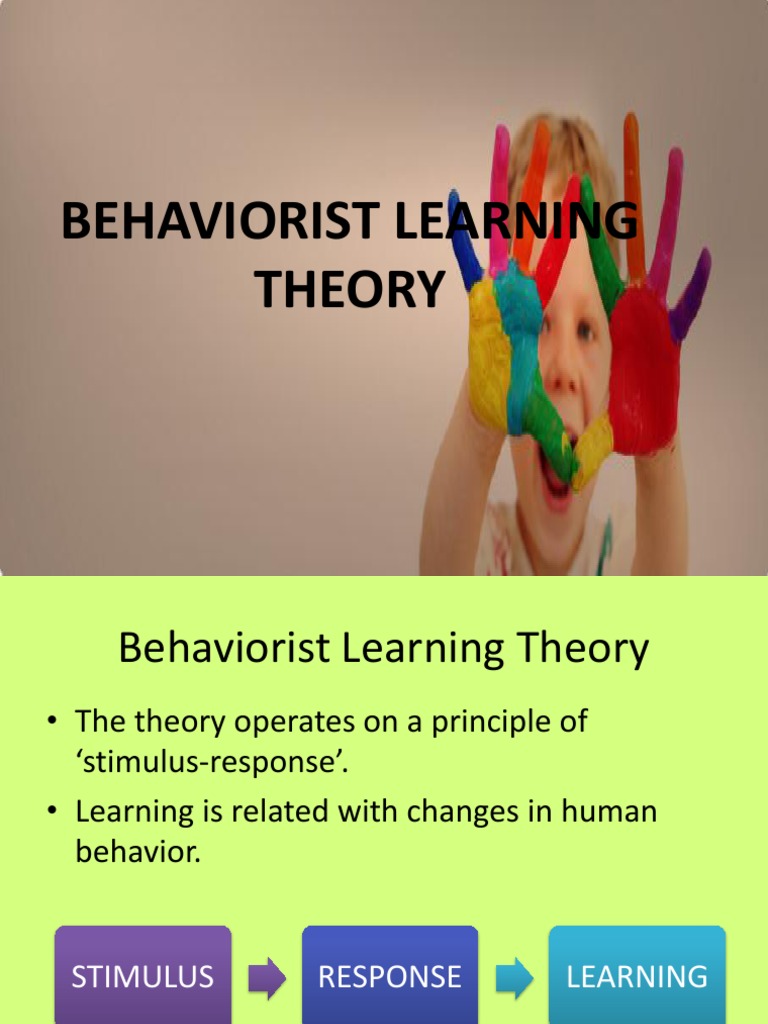 case study behaviorism theory
