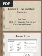 Lecture 2 Truss and Beam FEM