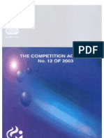 Competiton Act With 2007 Amendments