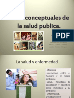Bases Conceptuales de La Salud Publica