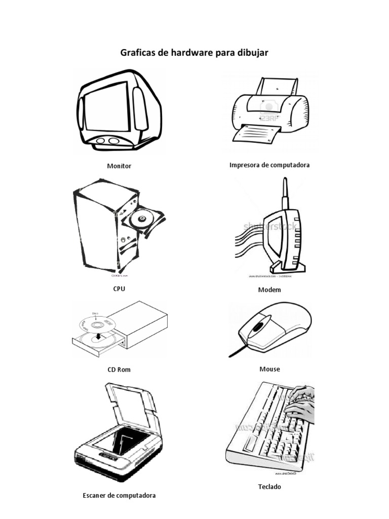 Graficas de Hardware para Dibujar | PDF | Pinturas | Hardware de la  computadora